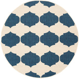 Safavieh Clearance Courtyard CY6162-258 Navy Rug