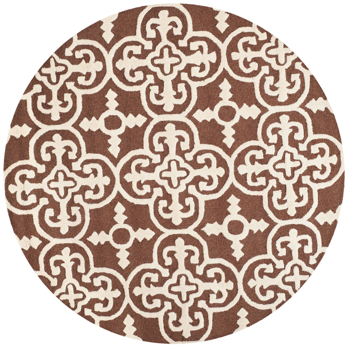 Safavieh Clearance Cambridge CAM133H Dark Brown Rug