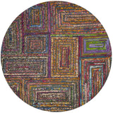 Safavieh Clearance Nantucket NAN609A Charcoal Multi Rug