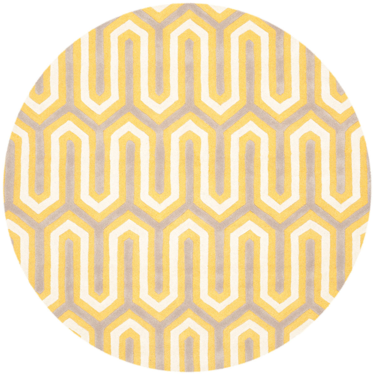 Safavieh Clearance Cambridge CAM351Q Gold Rug