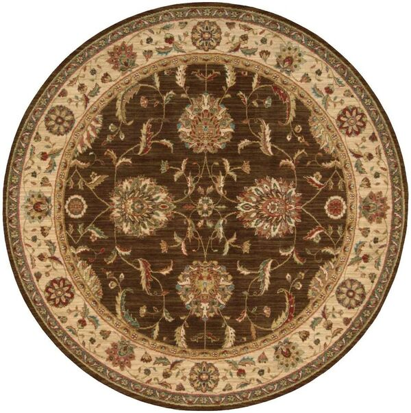 Nourison Living Treasures LI04 Brown Rug