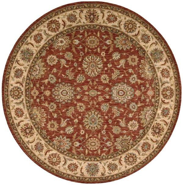 Nourison Clearance Living Treasures LI05 Rust Rug