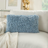 nourison shag tl048 ocean pillow