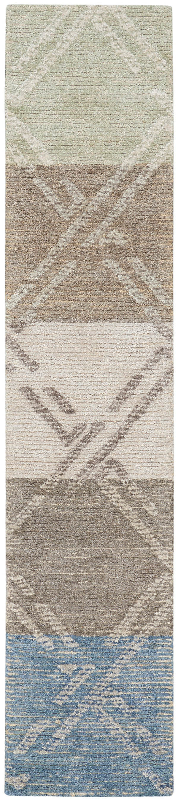 nourison venosa vsn01 green ivory rug