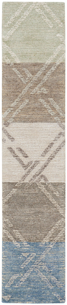 nourison venosa vsn01 green ivory rug