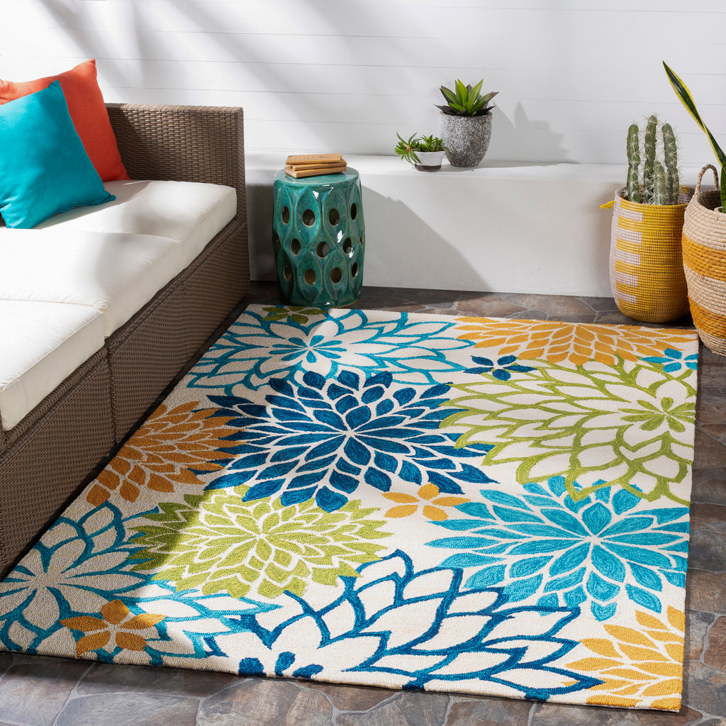 surya rain rai 1279 grass green rug