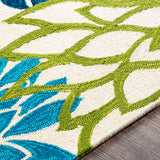 surya rain rai 1279 grass green rug