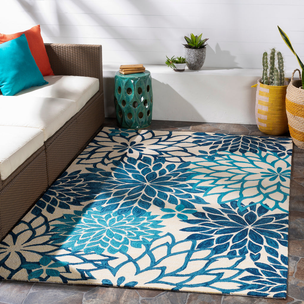 surya rain rai 1280 navy rug