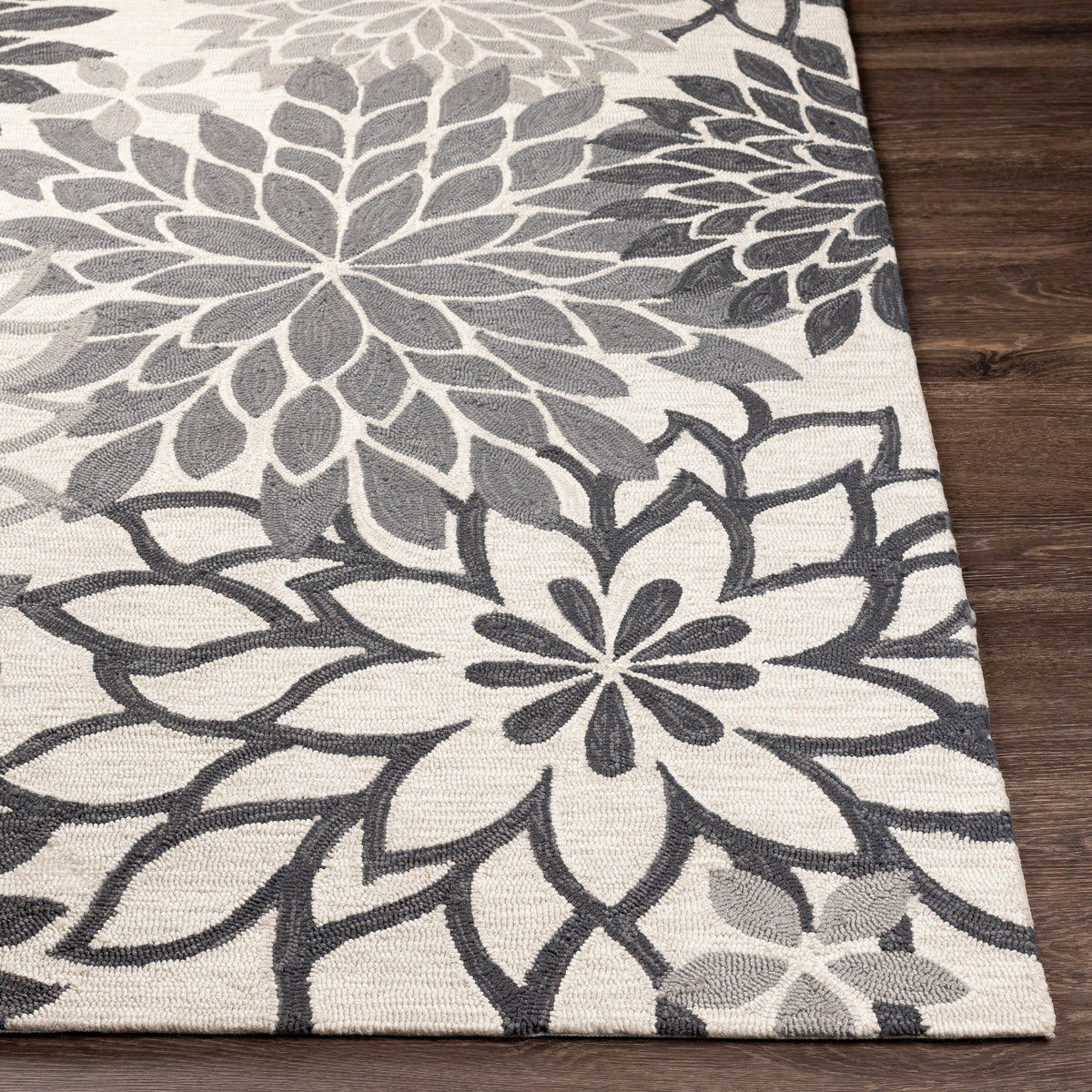 surya rain rai 1281 charcoal rug