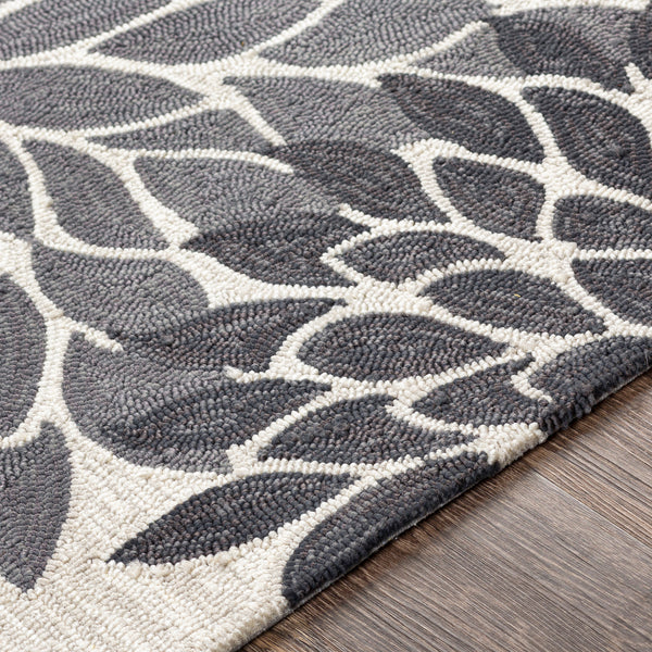 surya rain rai 1281 charcoal rug