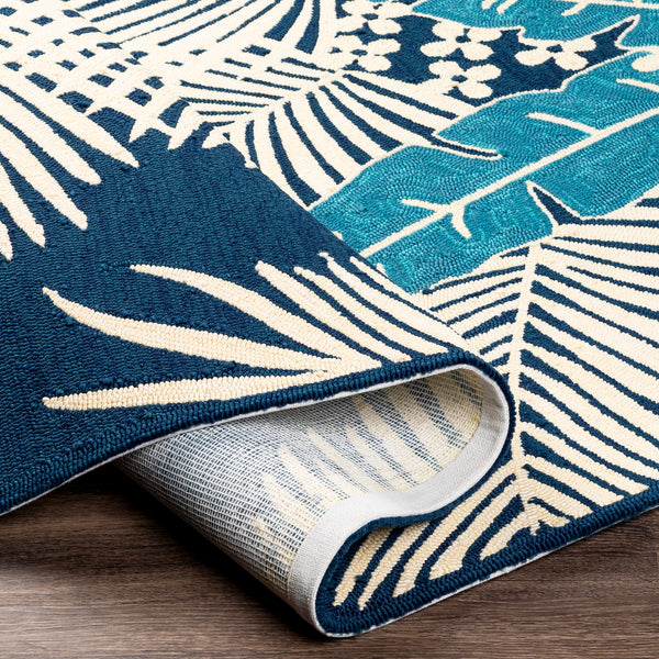 surya rain rai 1282 navy rug