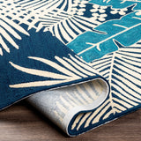 surya rain rai 1282 navy rug