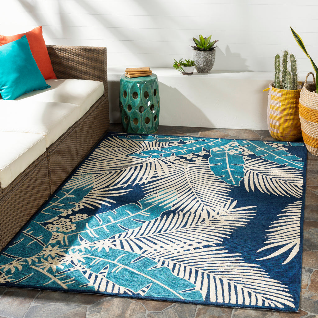 surya rain rai 1282 navy rug