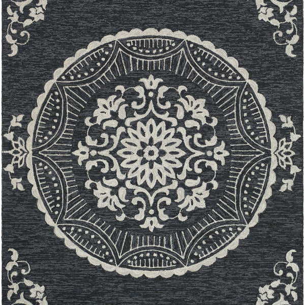 surya rain rai 1283 charcoal rug