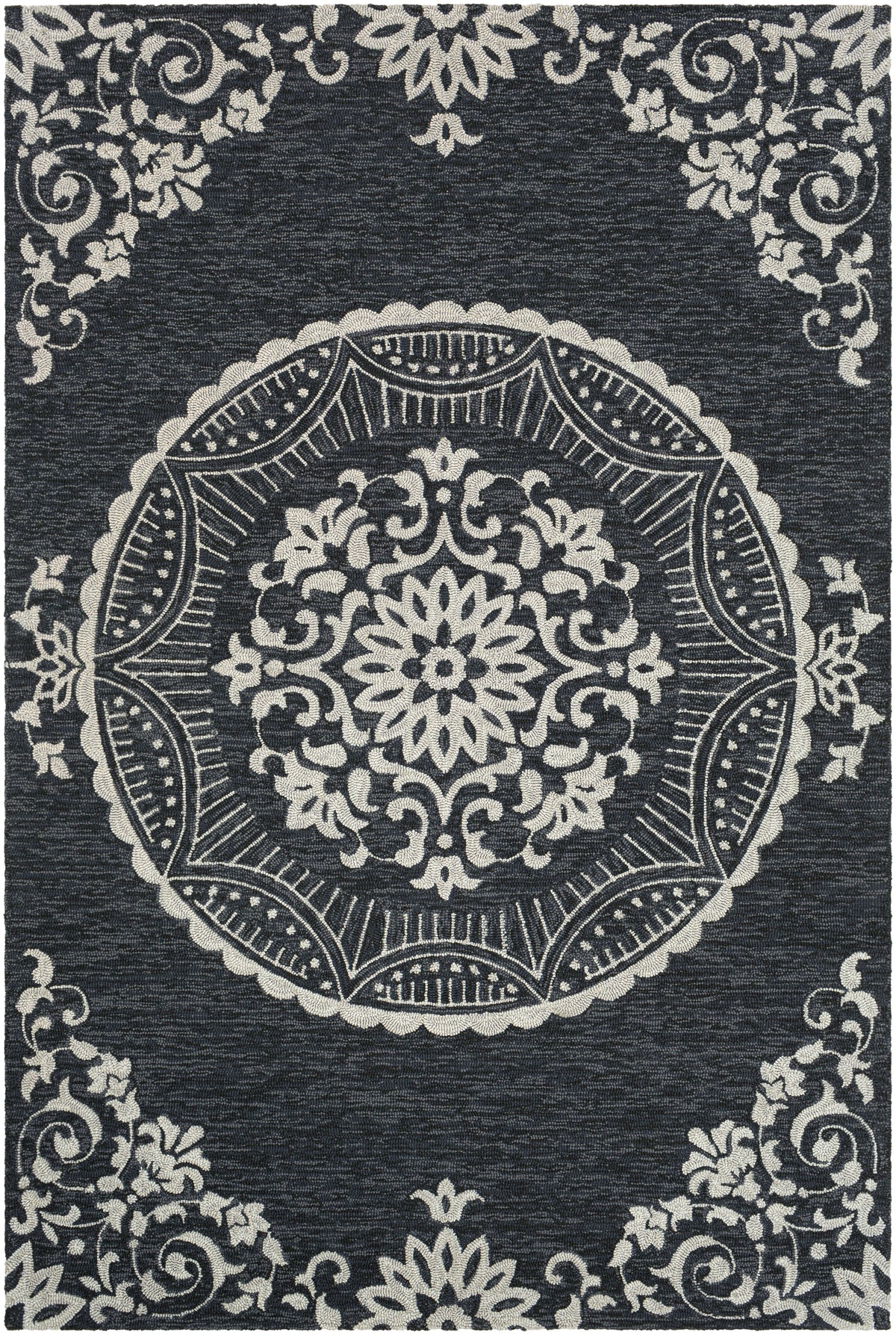surya rain rai 1283 charcoal rug