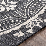 surya rain rai 1283 charcoal rug
