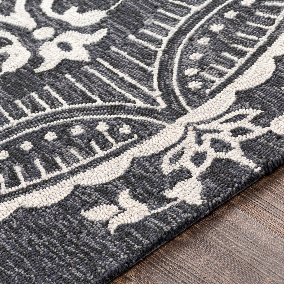 surya rain rai 1283 charcoal rug