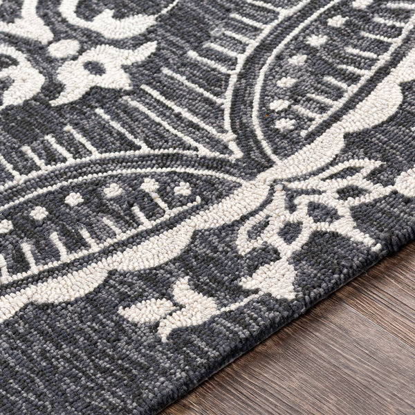 surya rain rai 1283 charcoal rug