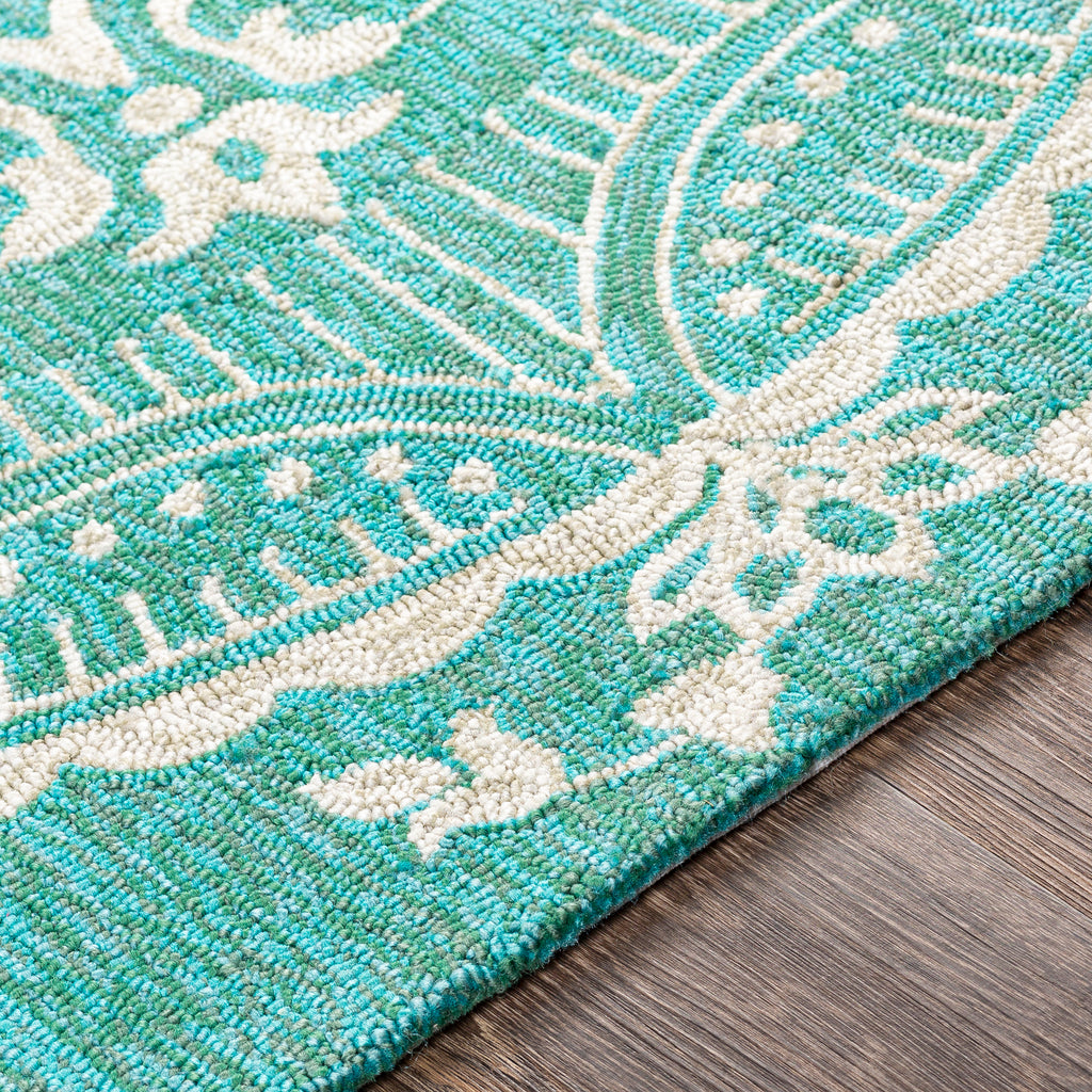 surya rain rai 1284 aqua rug