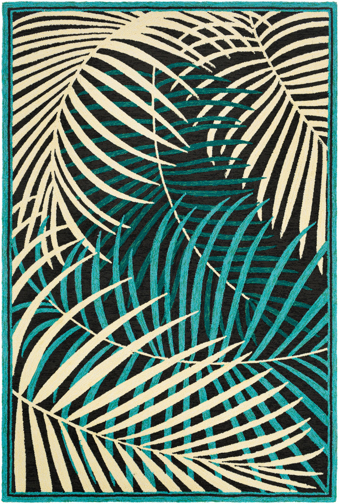 surya rain rai 1285 black rug