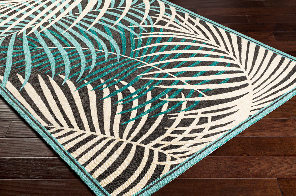 surya rain rai 1285 black rug