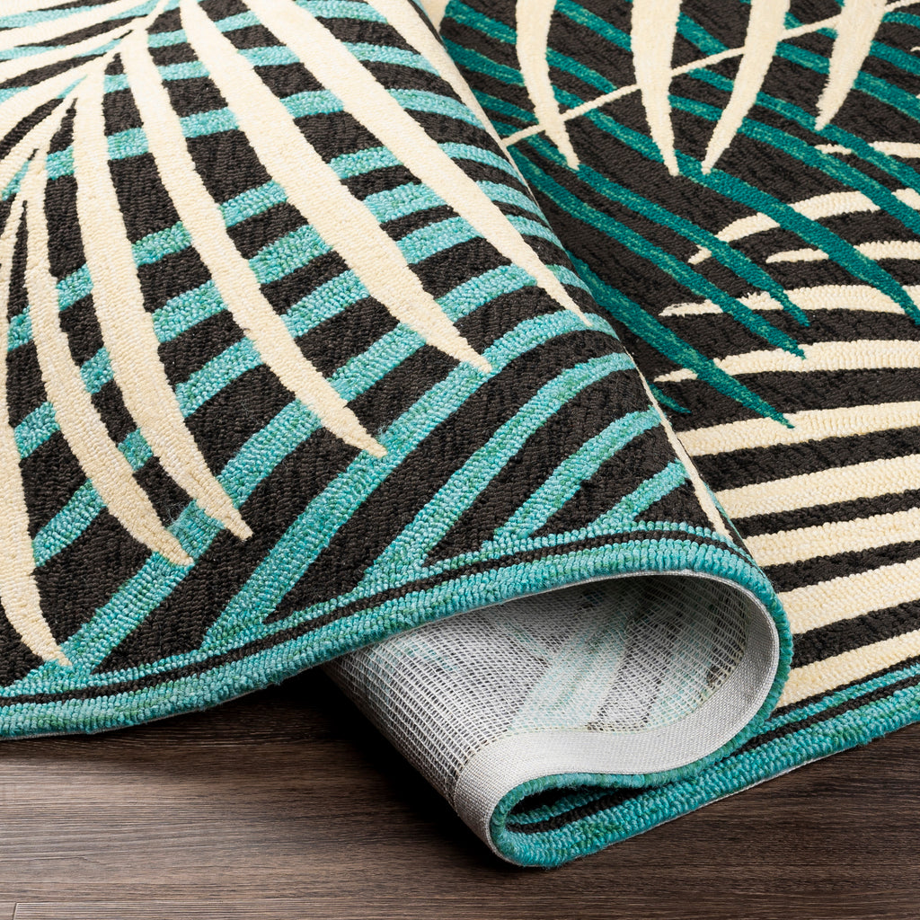 surya rain rai 1285 black rug