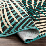 surya rain rai 1285 black rug
