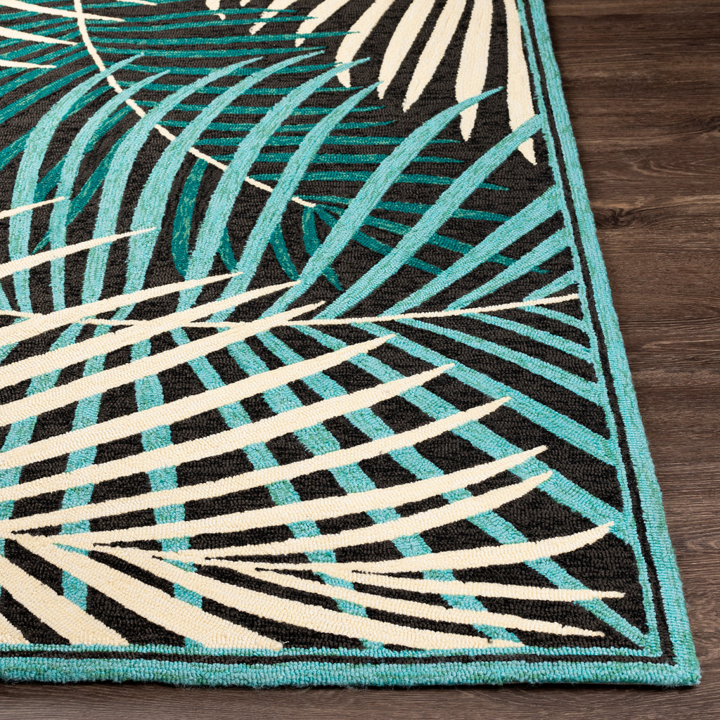 surya rain rai 1285 black rug
