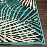 surya rain rai 1285 black rug