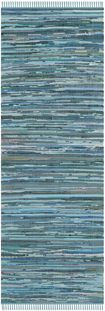safavieh clearance rag rug rar121b blue rug