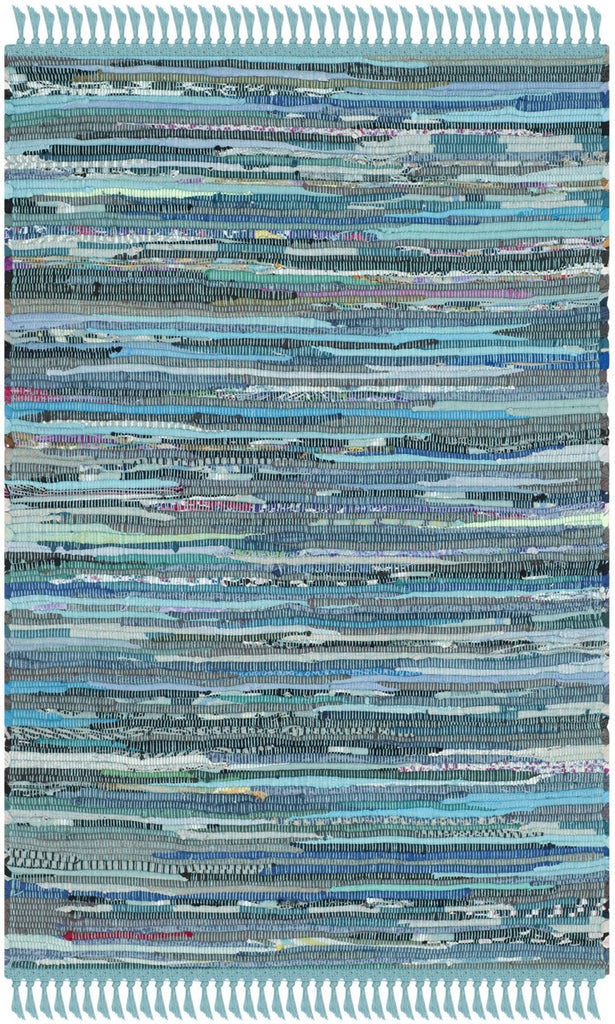 safavieh clearance rag rug rar121b blue rug