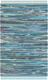 safavieh clearance rag rug rar121b blue rug