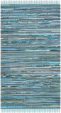 safavieh clearance rag rug rar121b blue rug