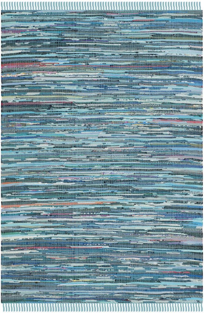 safavieh clearance rag rug rar121b blue rug
