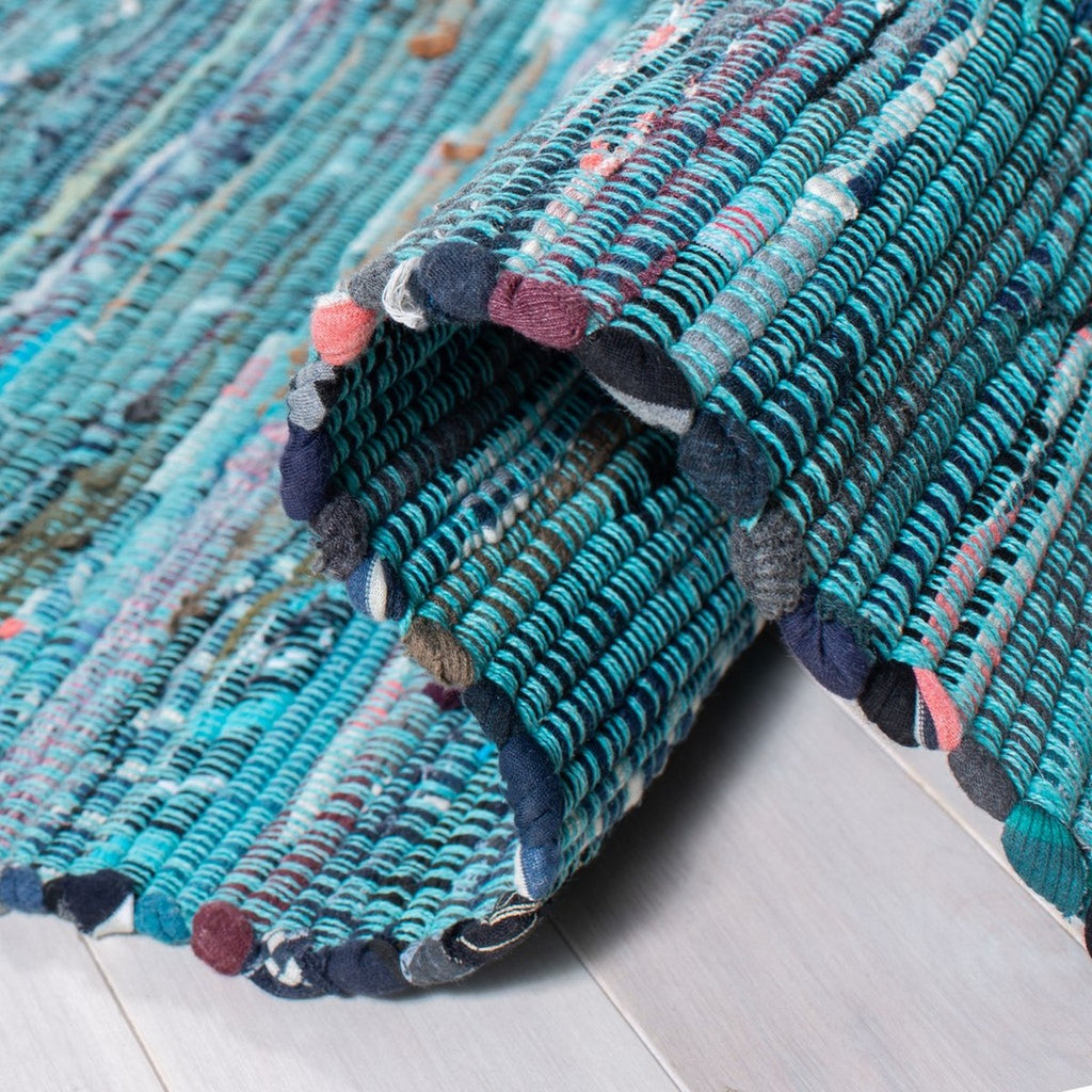 safavieh clearance rag rug rar121b blue rug