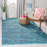 safavieh clearance rag rug rar121b blue rug