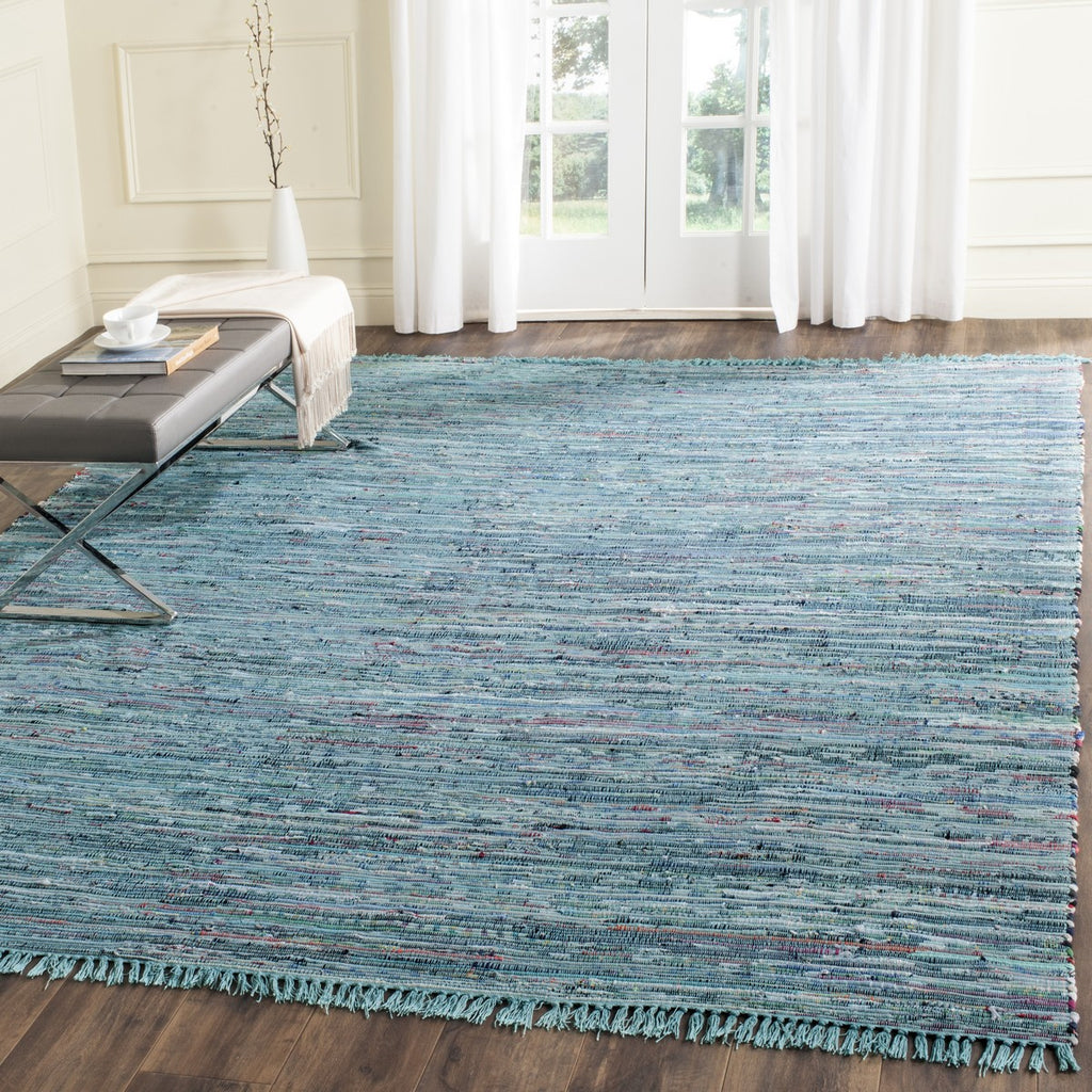 safavieh clearance rag rug rar121b blue rug