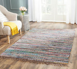 safavieh clearance rag rug rar121e rust rug