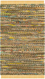 safavieh clearance rag rug rar121h yellow rug