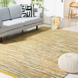 safavieh clearance rag rug rar121h yellow rug