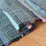 safavieh clearance rag rug rar122m light blue rug