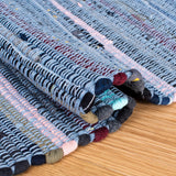 safavieh clearance rag rug rar122n navy rug
