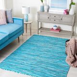 safavieh clearance rag rug rar125c turquoise rug