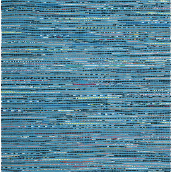 Safavieh Clearance Rag Rug RAR125D Light Green Rug
