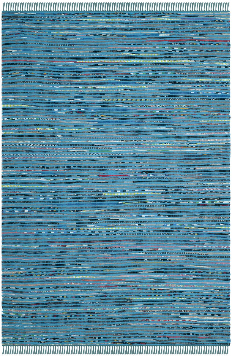 Safavieh Clearance Rag Rug RAR125D Light Green Rug