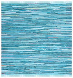 safavieh clearance rag rug rar125c turquoise rug