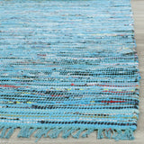 safavieh clearance rag rug rar125c turquoise rug