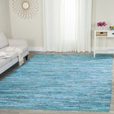 safavieh clearance rag rug rar125c turquoise rug