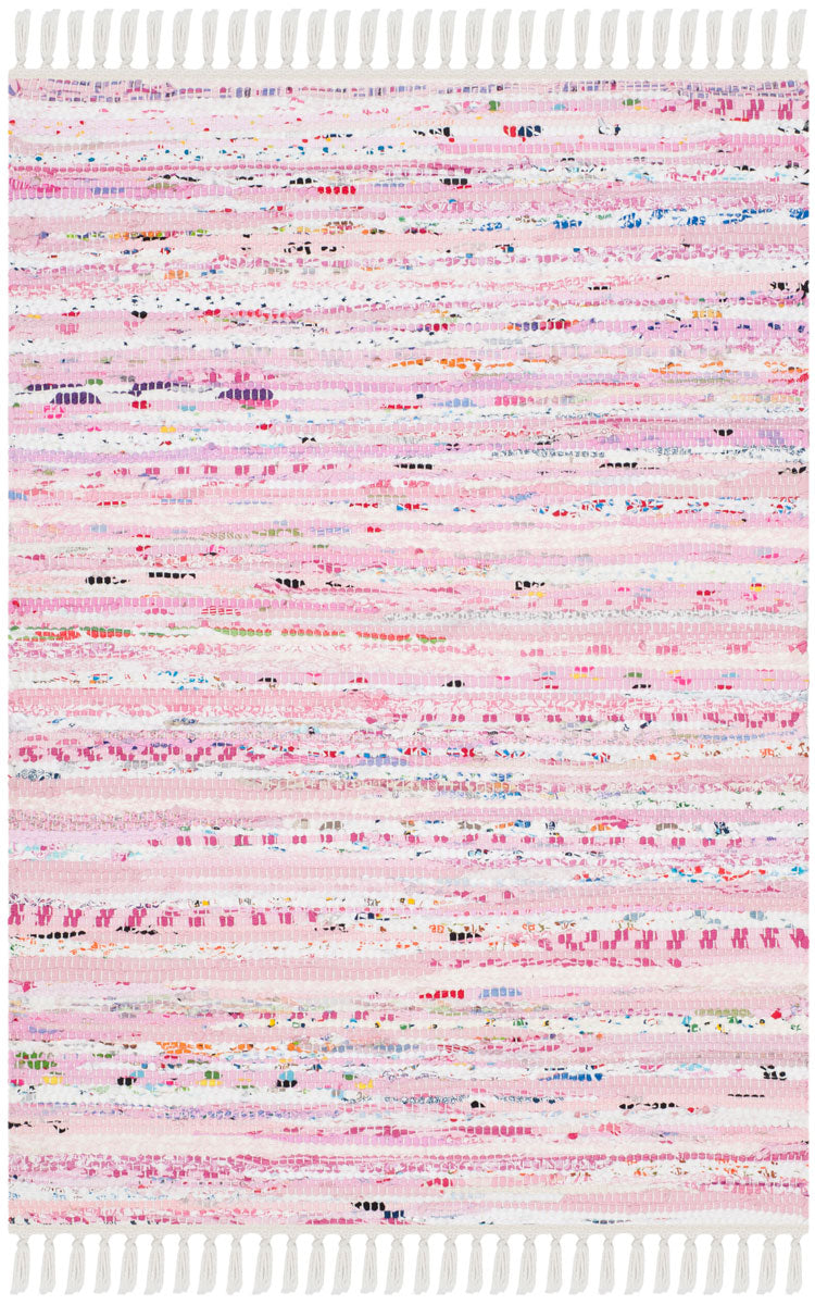safavieh clearance rag rug rar125e light pink rug