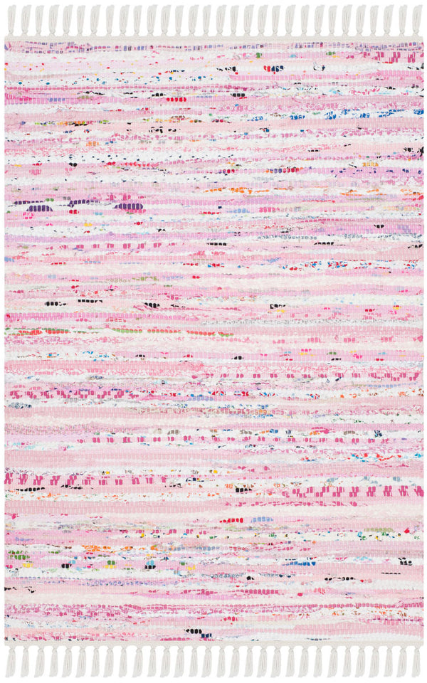 safavieh clearance rag rug rar125e light pink rug